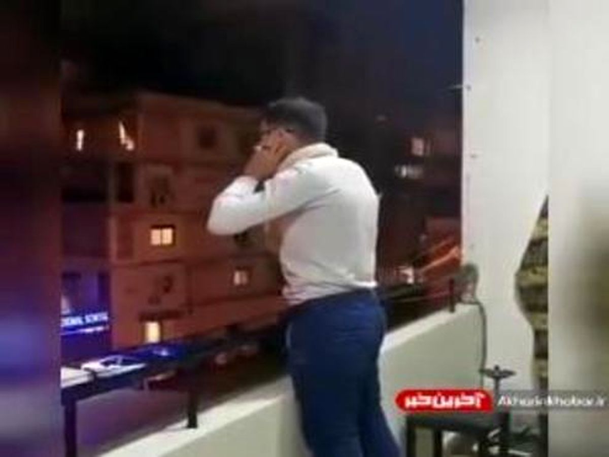 اقدام جالب مرد مصری در قرنطینه +فیلم