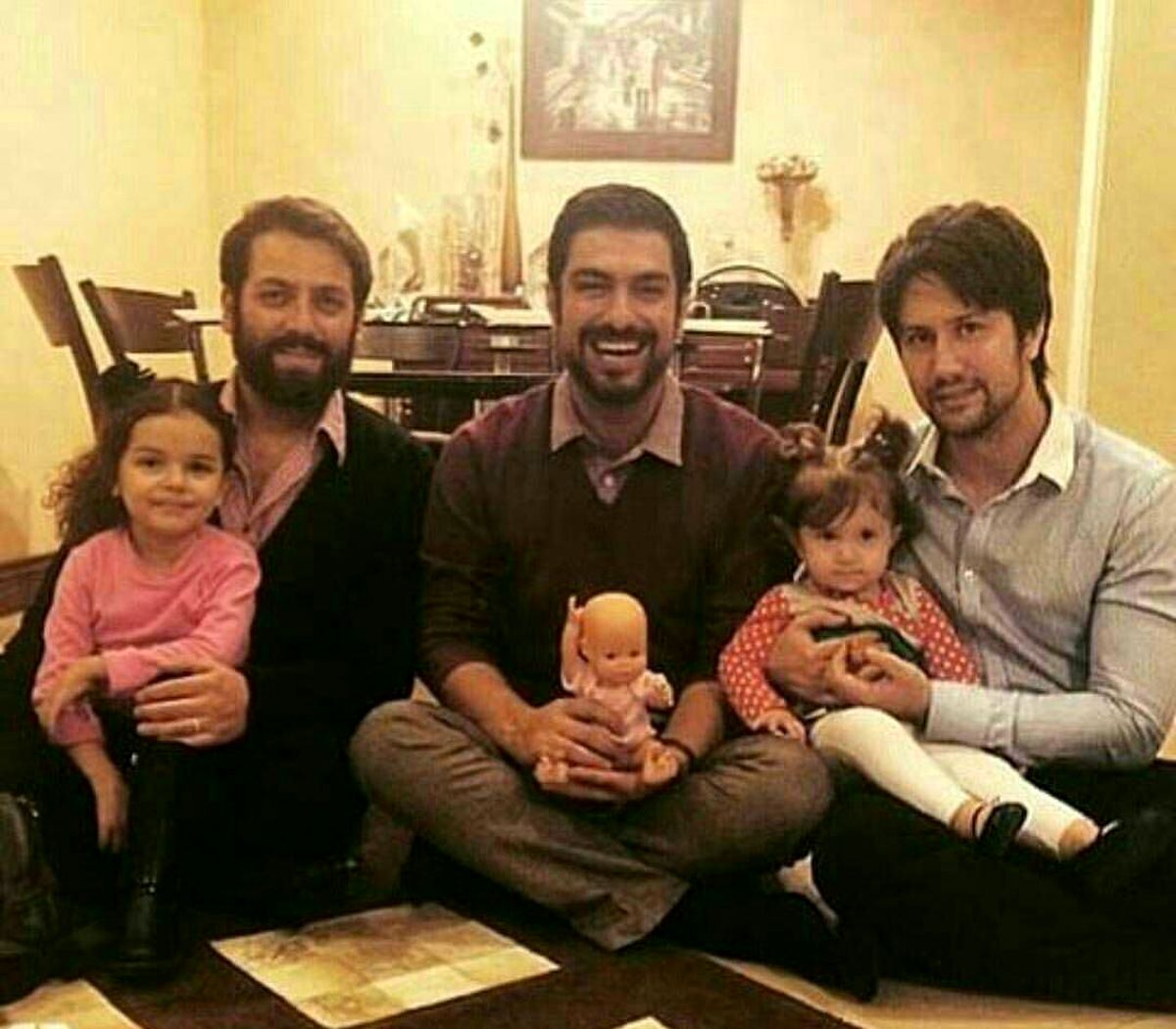عکس: آرزوی پدرشدن آقای بازیگر