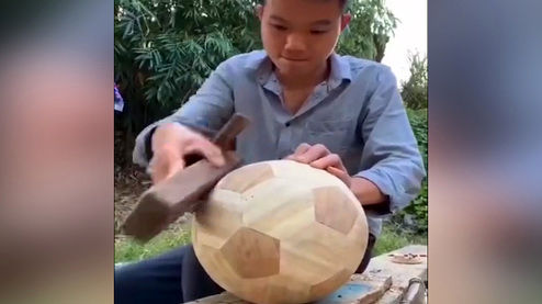 جوان خلاقی که با چوب، همه چیز می‌سازد! +فیلم