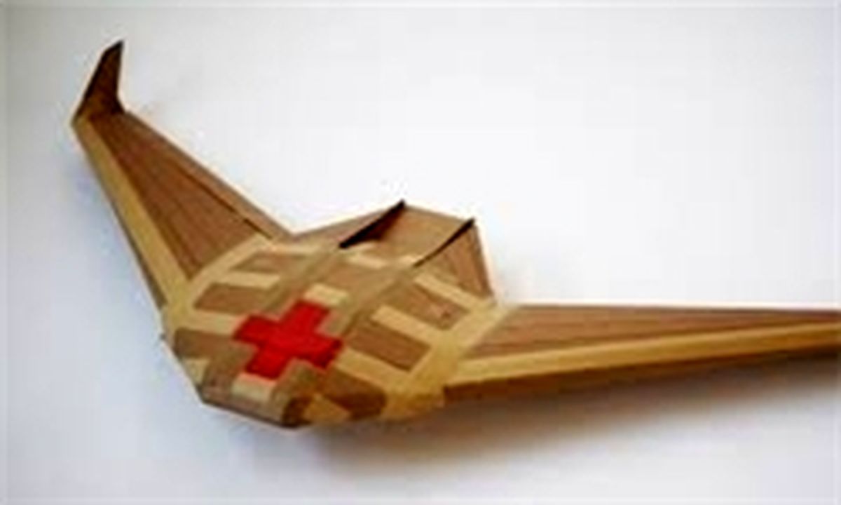 پهپاد کاغذی یک بار مصرف هم رسید! +عکس