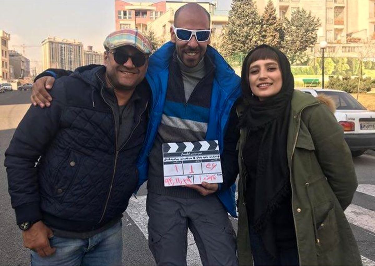 نگار جواهریان و رامبد جوان درکنار بدلکار جیمزباند +عکس