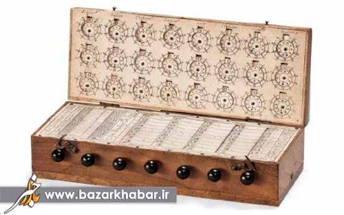 اولین ماشین حساب مکانیکی/عکس