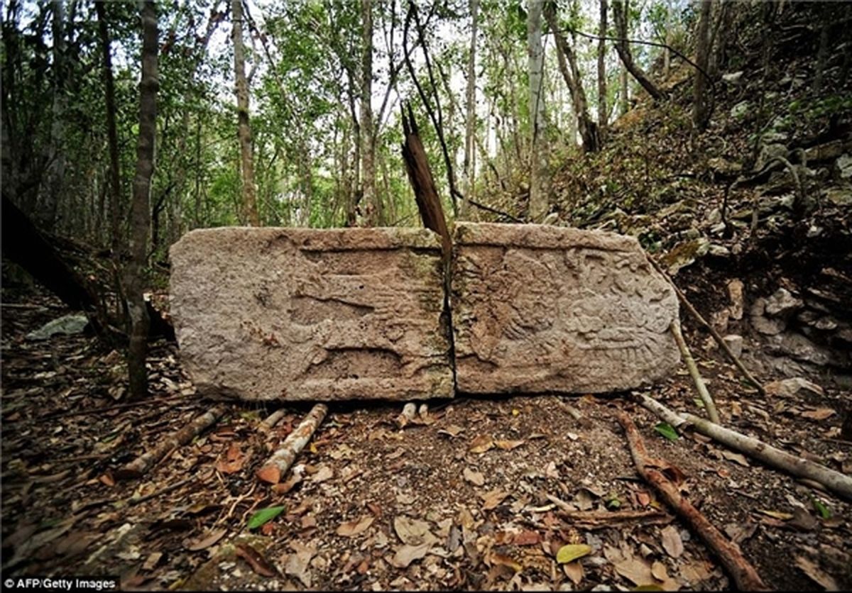 کشف شهر قوم مایا در مکزیک/تصاویر
