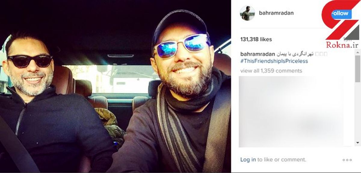 تهرانگردی دو ستاره سوپراستار ایرانی خبر ساز شد +عکس