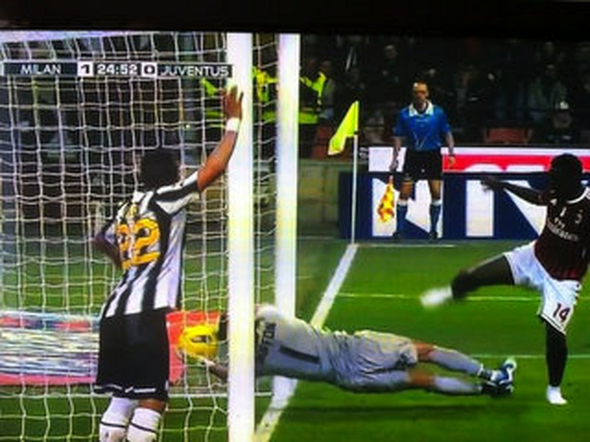 عکس/ کمک داور گل دوم میلان را ندید