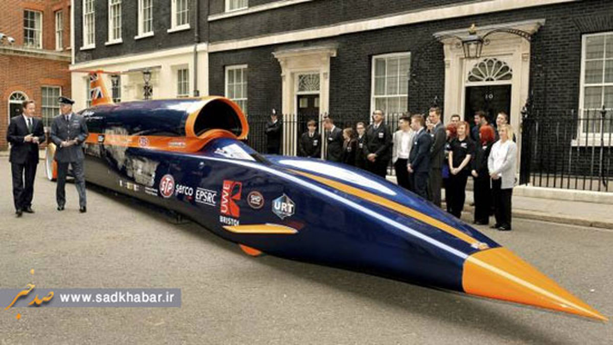 سریعترین خودروی جهان رونمائی شد/عکس