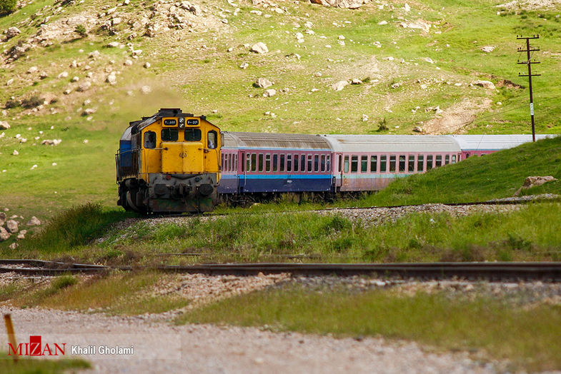 تصاویر: خط آهن زیبای لرستان