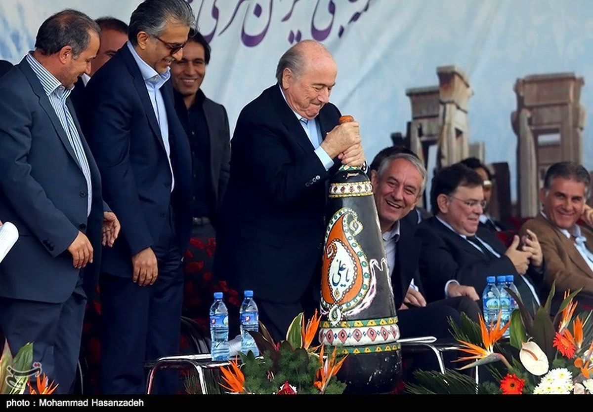 سپ بلاتر باستانی‌کار شد!/عکس
