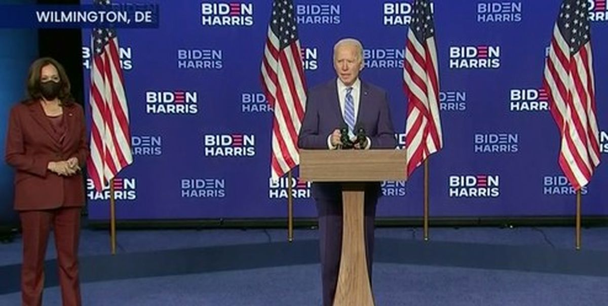 بایدن: در مسیر کسب ۲۷۰ رأی الکترال هستیم