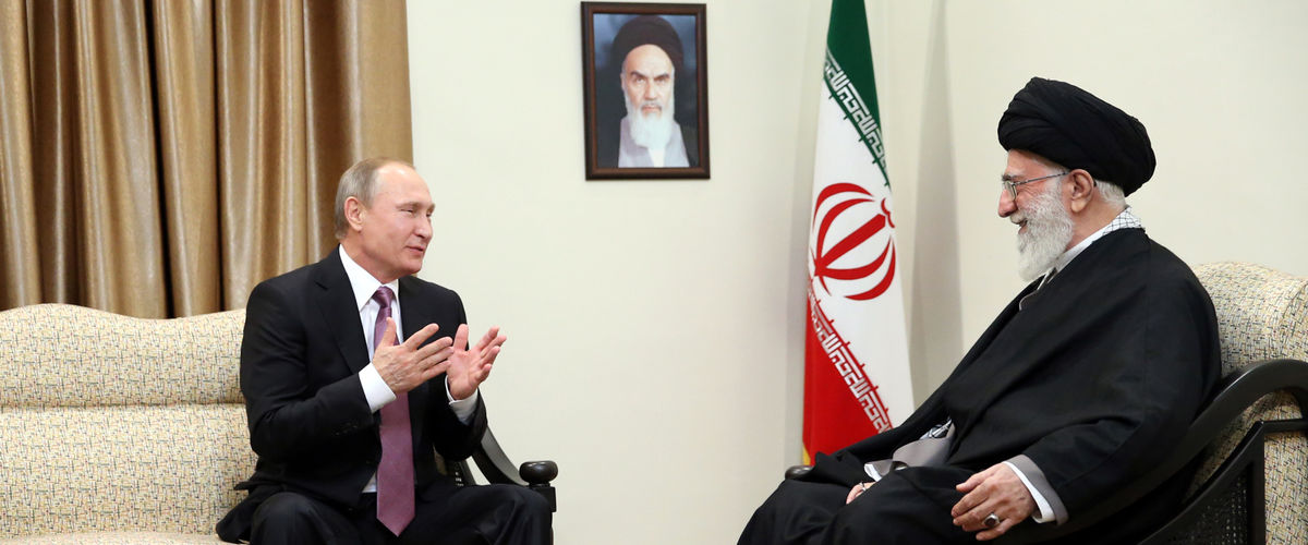 رهبر انقلاب: شما سیاست‌های آمریکا را خنثی کردید/ اقدامات اخیر باعث افزایش اعتبار جهانی روسیه و شخص شما شده است/ پوتین:از همکاری امنیتی با ایران بسیار خرسندیم/ شما را متحدی قابل‌تکیه در جهان می‌دانیم