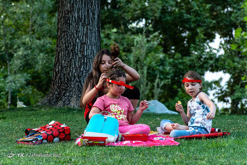 تصاویر: عصرانه تابستانی پایتخت