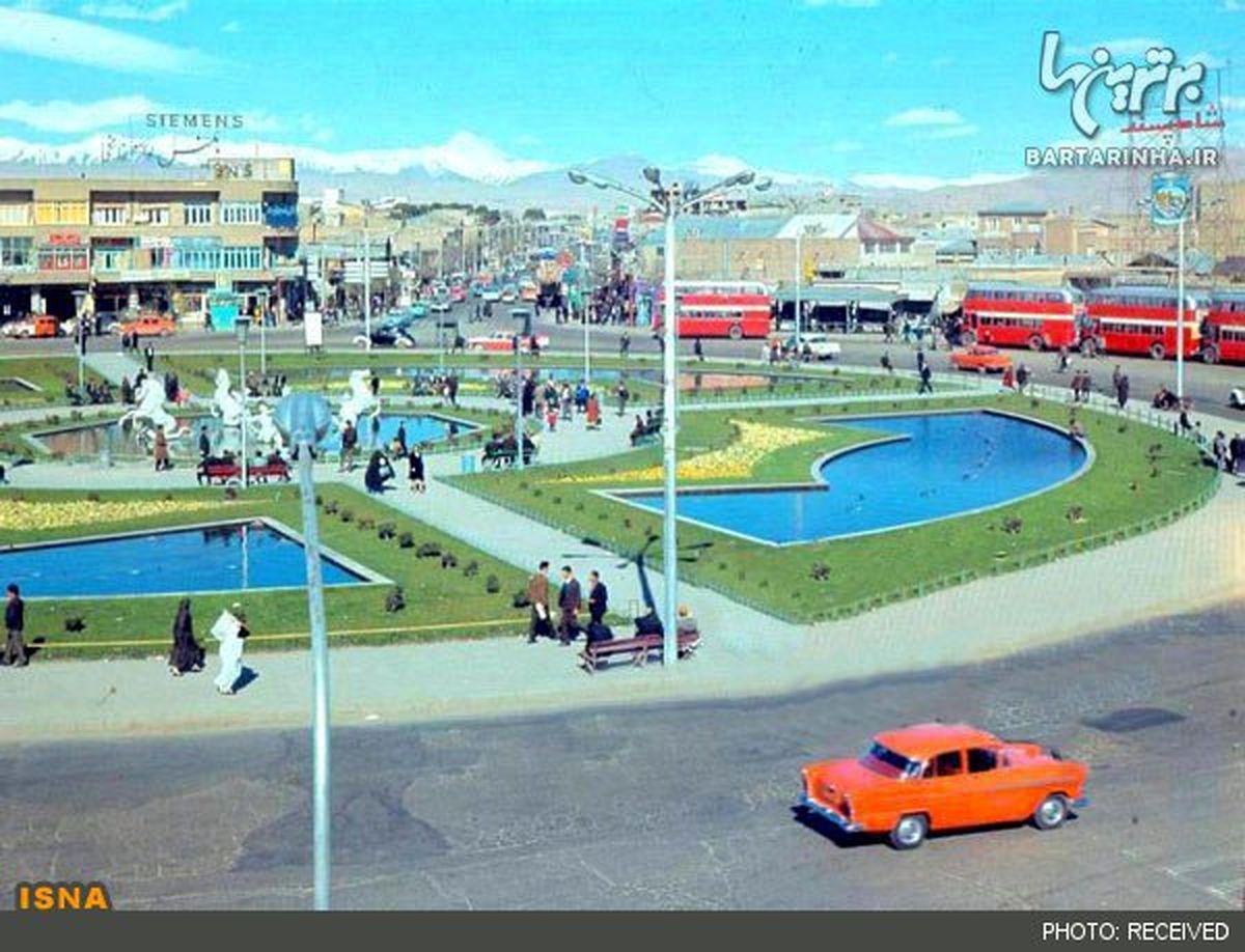 عکس/میدان امام حسین (ع) 44 سال پیش