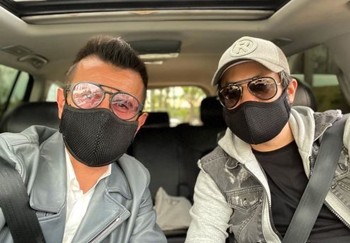 امین حیایی مجهز در برابر کرونا +عکس