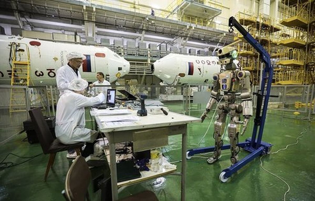 ارسال فضانورد رباتیک به ایستگاه فضایی بین المللی +تصاویر