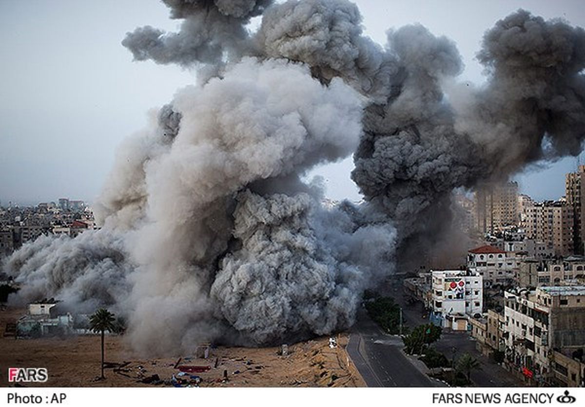 حمله هوایی اسرائیل به غزه