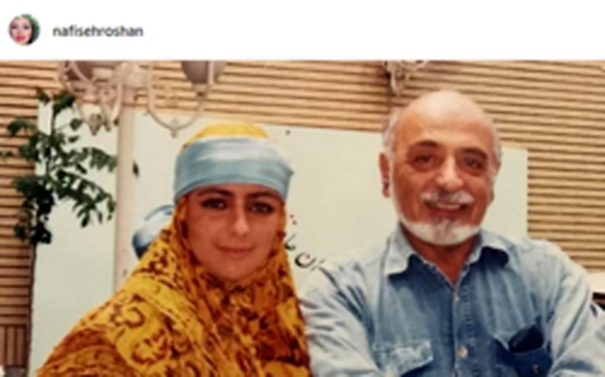 گریم «نفیسه روشن» در اولین تجربه بازیگریش +عکس