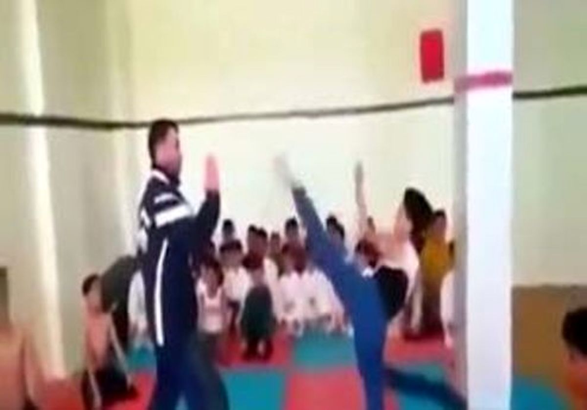 فیلم: کتک زدن بچهها به اسم آموزش کاراته!