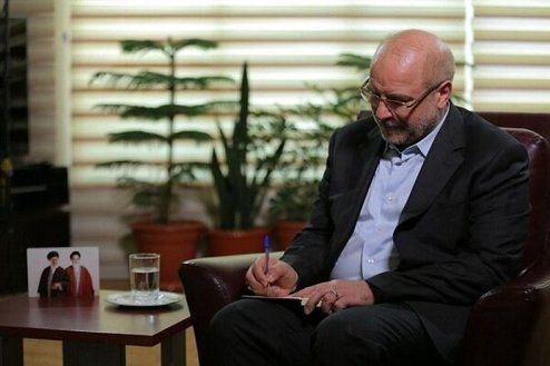 قالیباف قانون لغو تحریم‌ها را به دولت ابلاغ کرد