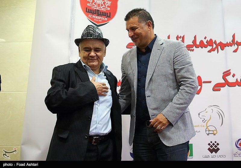 عکس/ علی دایی در کنار بازیگر هزار چهره