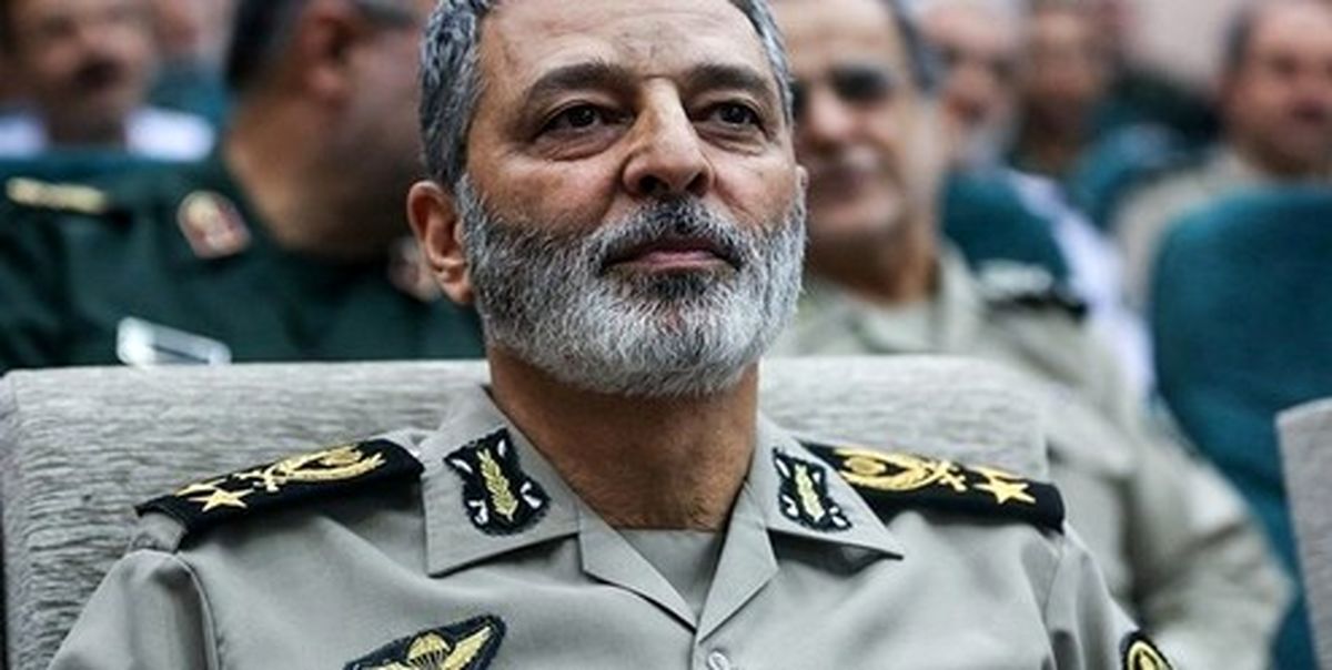 فرمانده کل ارتش: پهپاد منهدم شده در سقف کوتاه پرواز میکرد