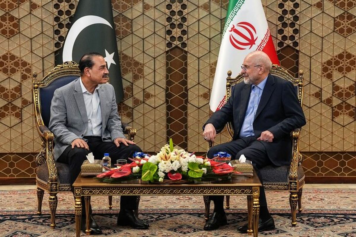 عاصم منیر با قالیباف دیدار و گفتگو کرد