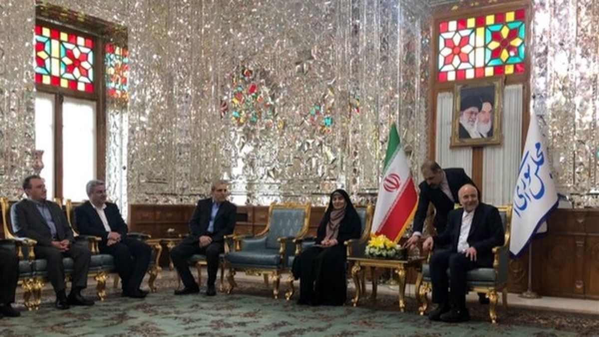 دیدار نوروزی وزیر راه با روسای ۳ قوه و رئیس دیوان محاسبات