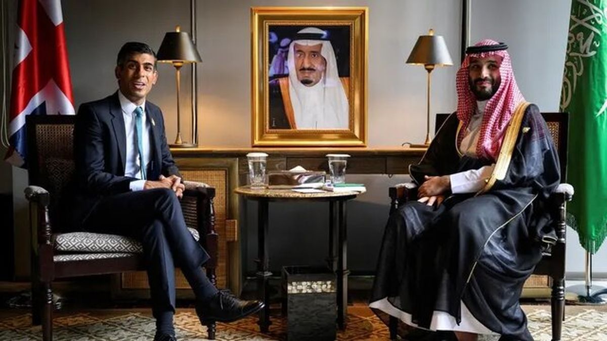 دیدار گفتوگوی بن سلمان و سوناک در مورد ایران