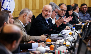 تصاویر: نشست اعضای کمیسیون تلفیق با رئیس مجلس