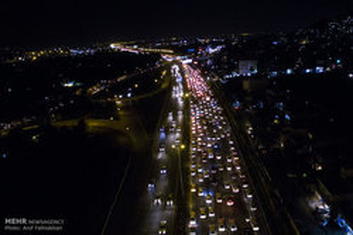 ترافیک فیروزکوه پر حجم است