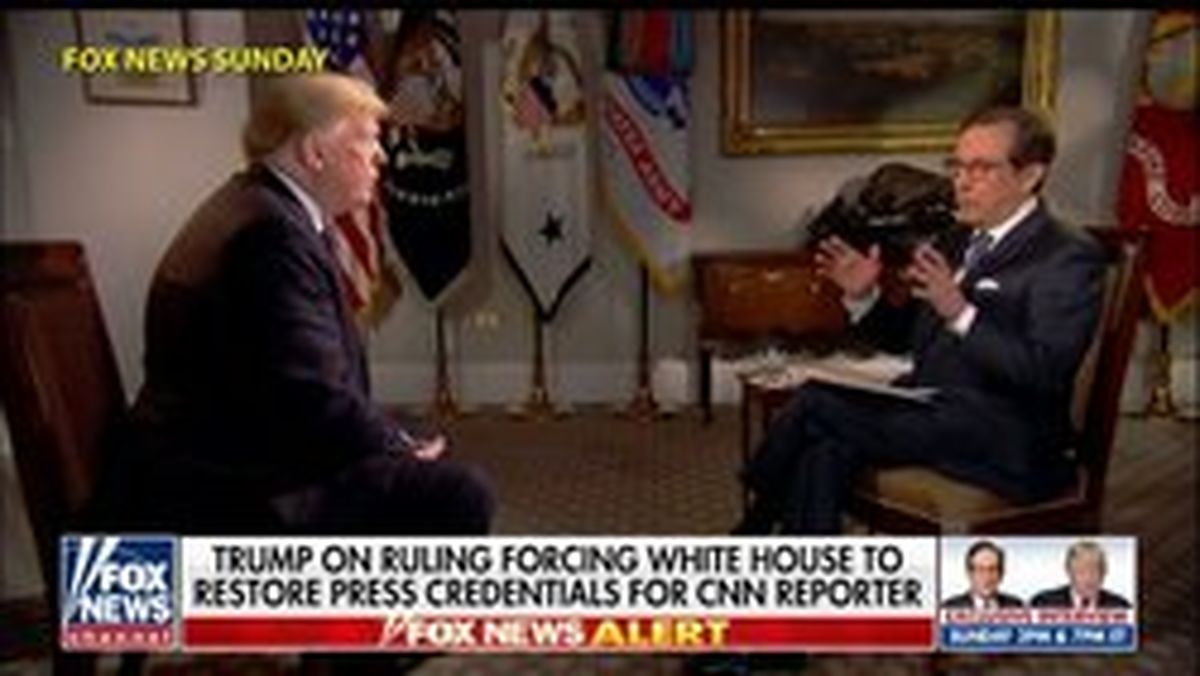 واکنش ترامپ به حکم دادگاه به نفع خبرنگار سی‌ان‌ان