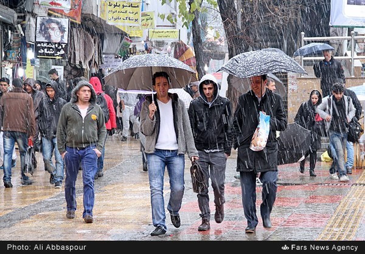 بارش برف در تهران/تصاویر