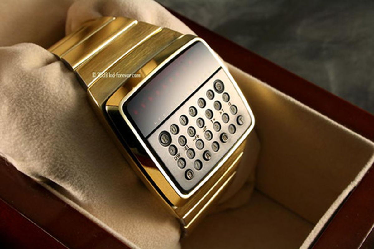 ساعت مچی ماشین حسابی HP!/تصاویر