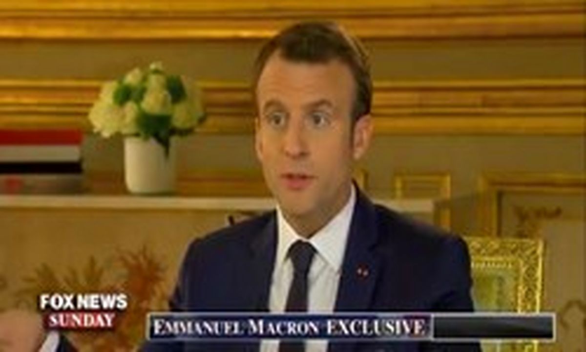 ماکرون: نباید سوریه را به «رژیم ایران» ببازیم