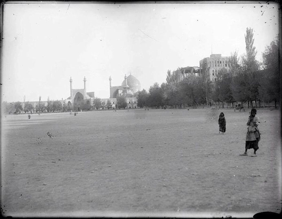میدان نقش جهان در زمان قاجار/عکس