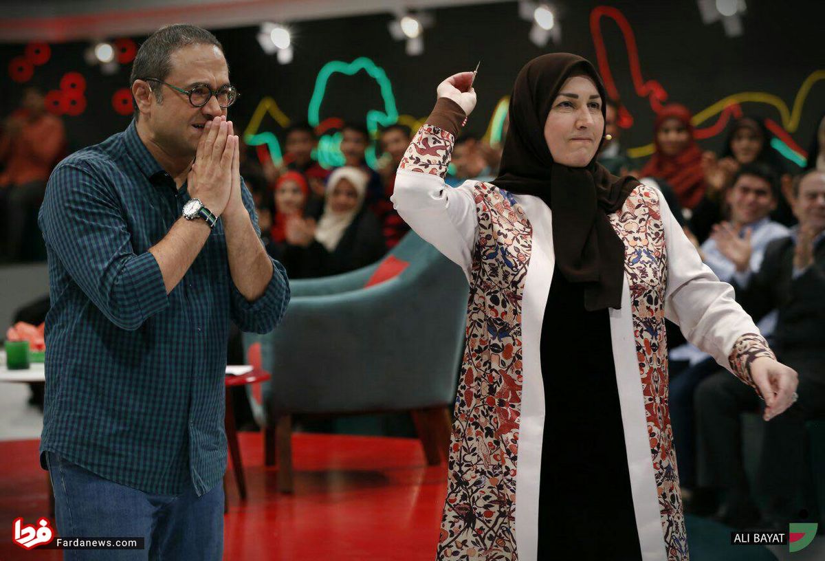 خانم مجرى مهمان امشب خندوانه +عکس