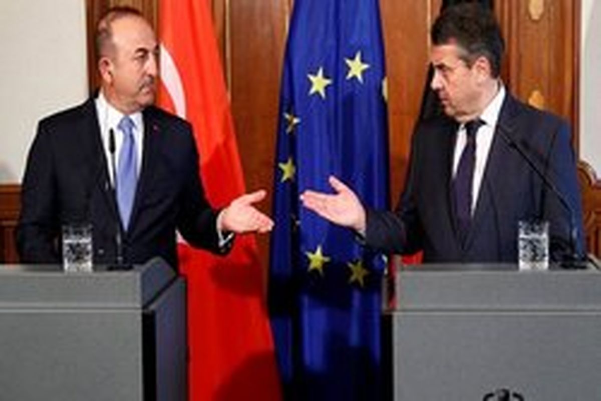 وزیر خارجه ترکیه با همتای آلمانی خود دیدار کرد