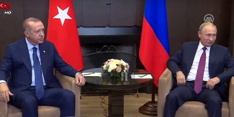  گفت‌وگوی اردوغان و پوتین 
