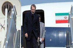 رئیس مجلس وارد فرودگاه بلاروس شد