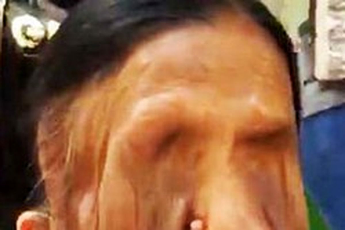 پیرزن تایلندی در حال ذوب شدن! +تصاویر