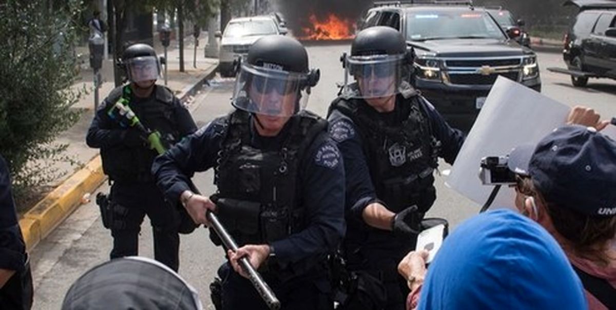 استفاده آمریکا از «اسلحه حرارتی» برای متفرق کردن معترضان