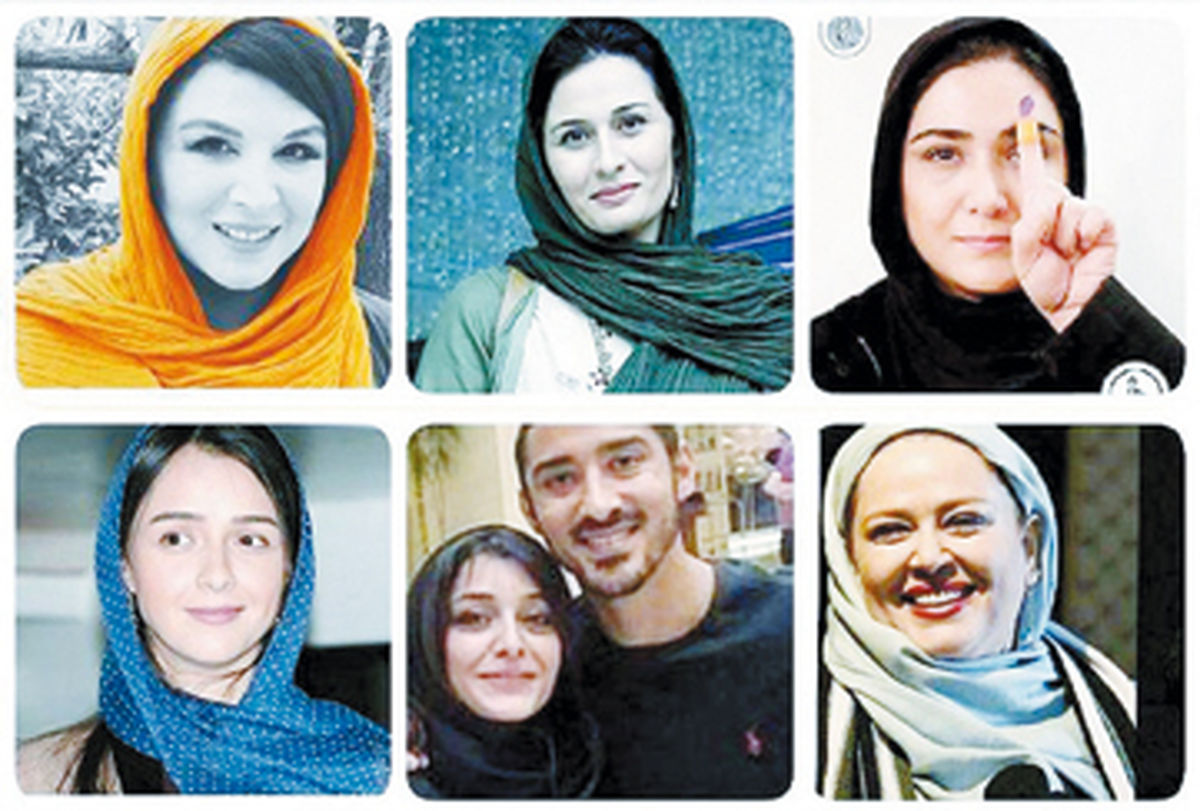 واکنش یک روزنامه به عکس ساره بیات و قوچاننژاد +عکس