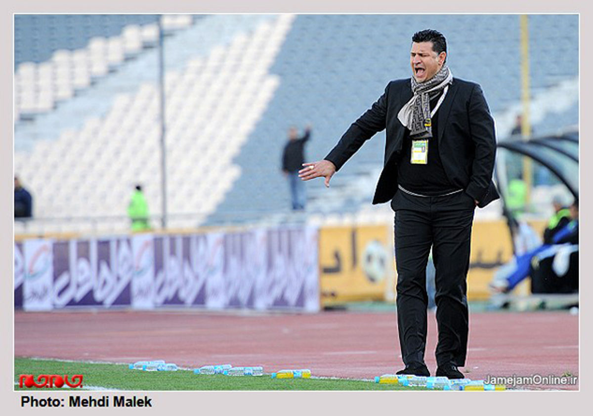 عکس/ژست جالب علی دایی