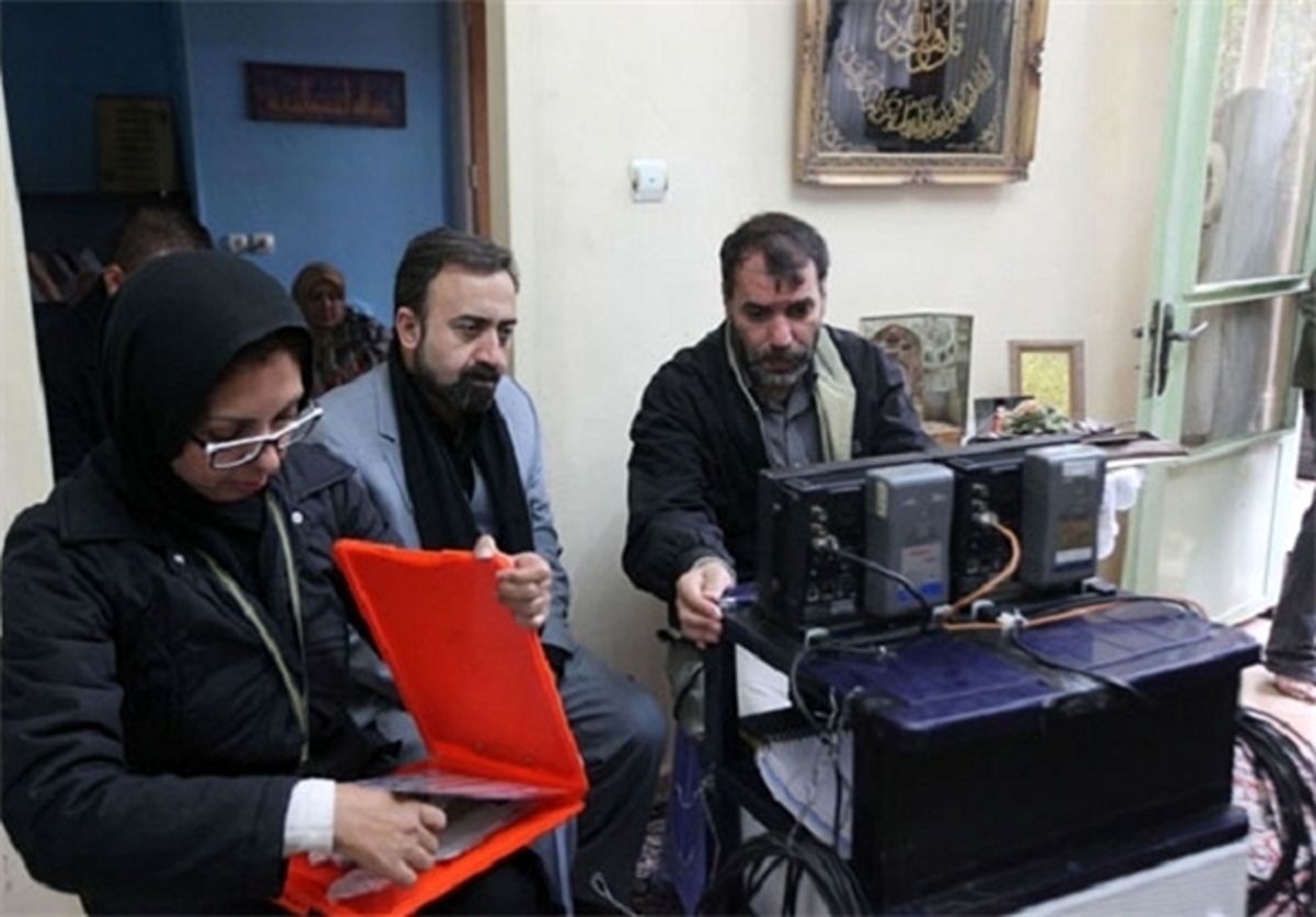 مجری صداوسیما در معراجی‌ها/ عکس