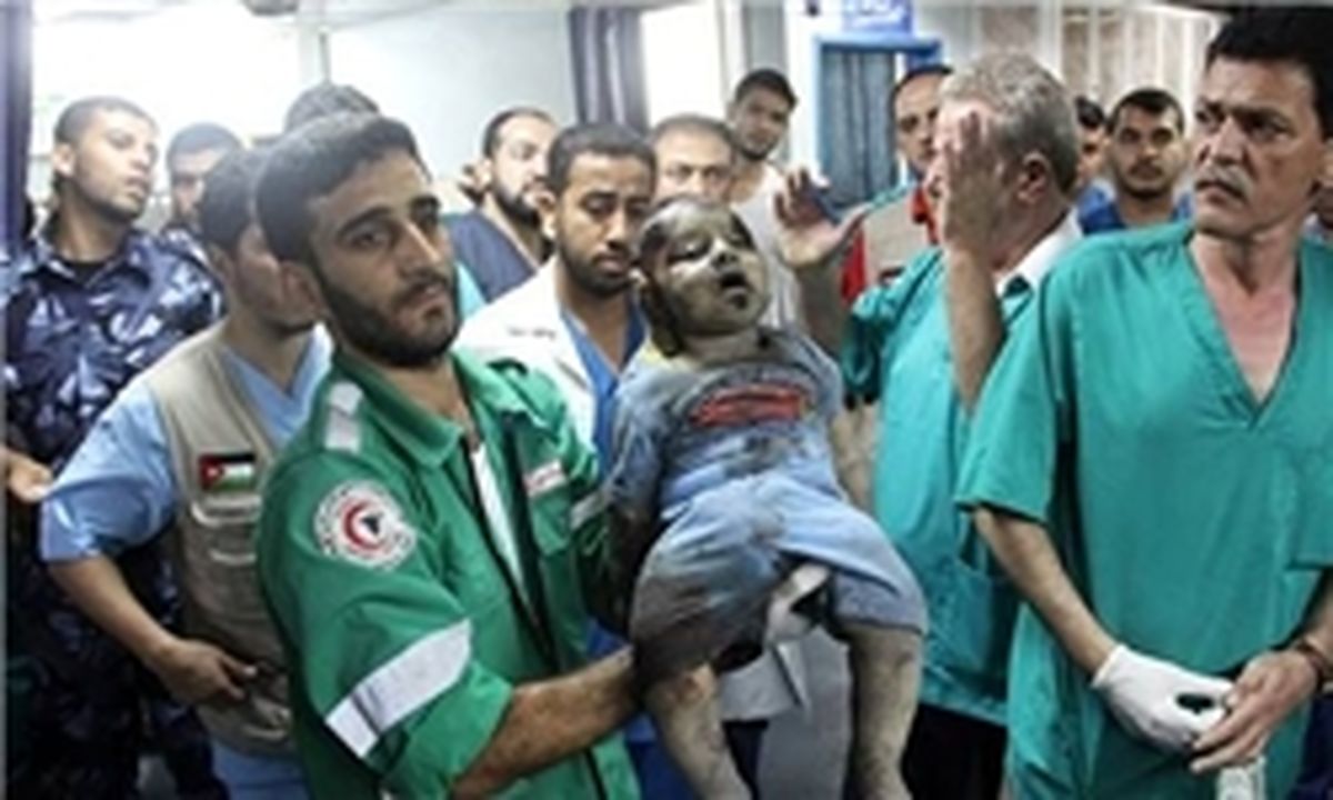 دختر به خون غلطیده فرمانده القسام/عکس