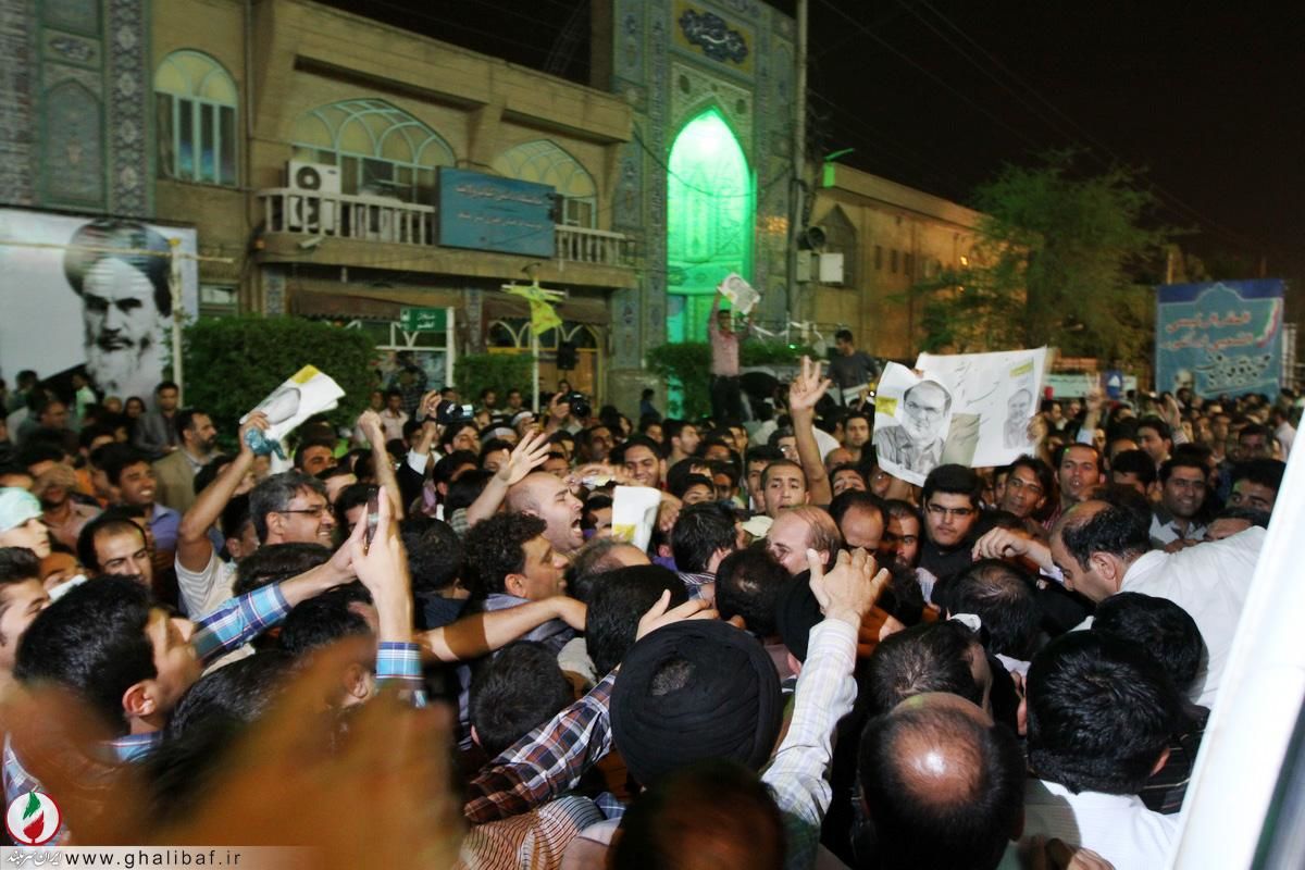 تصاویر / قالیباف در اجتماع پرشور مردم اهواز