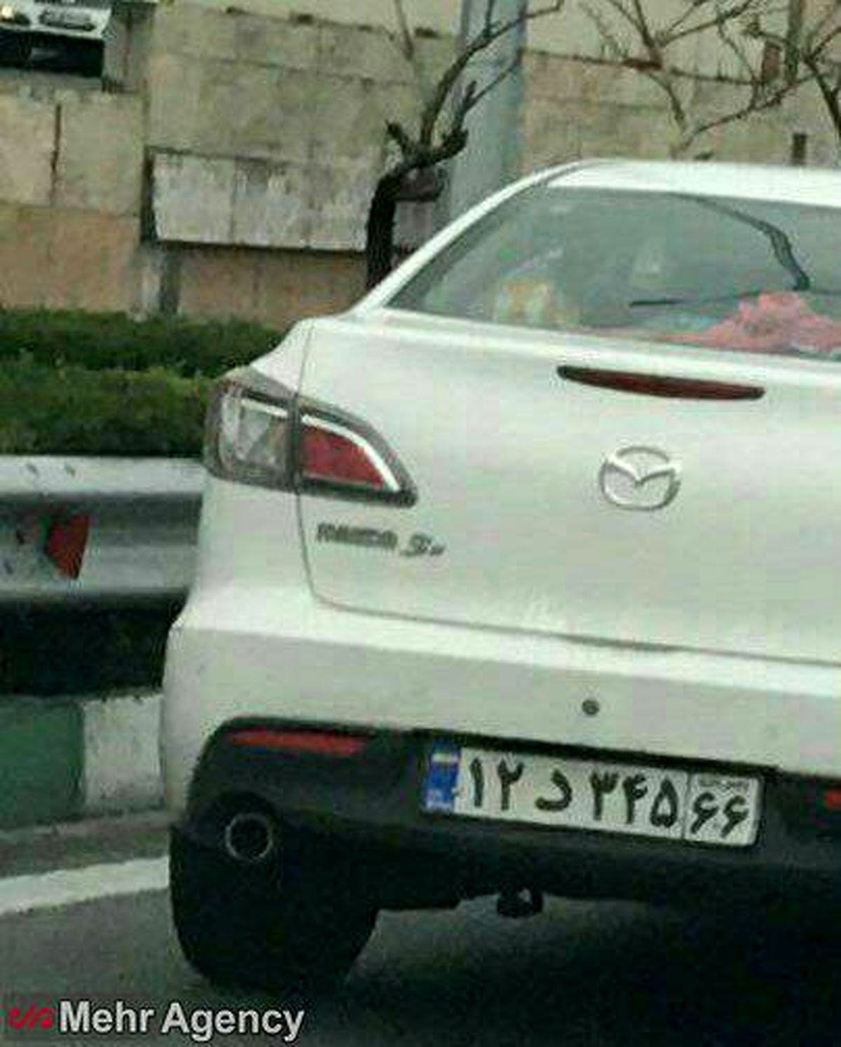 عکس: رندترین پلاک خودرو در ایران!