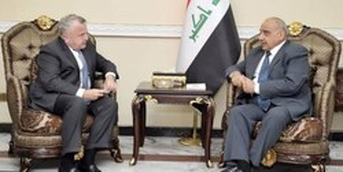 دیدار عبدالمهدی با اولین مقام آمریکایی در بغداد