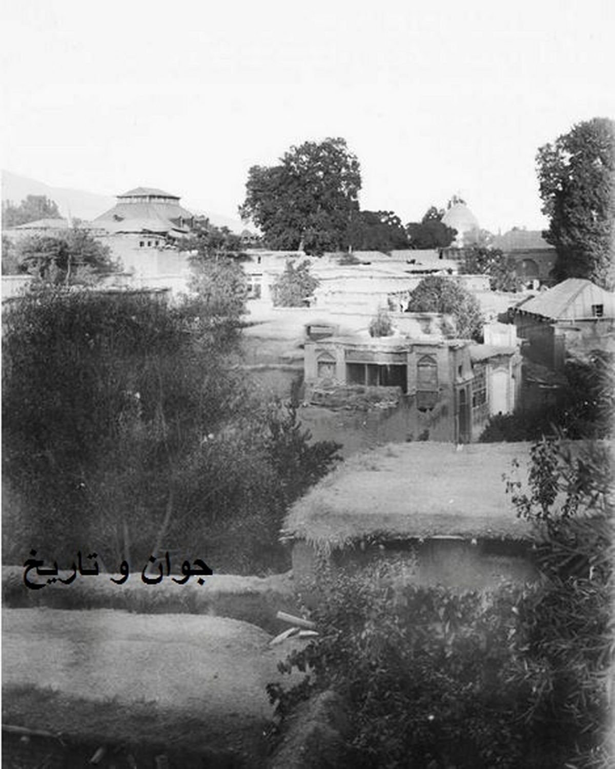 عکس: نمایی از دربند در عصر قاجار