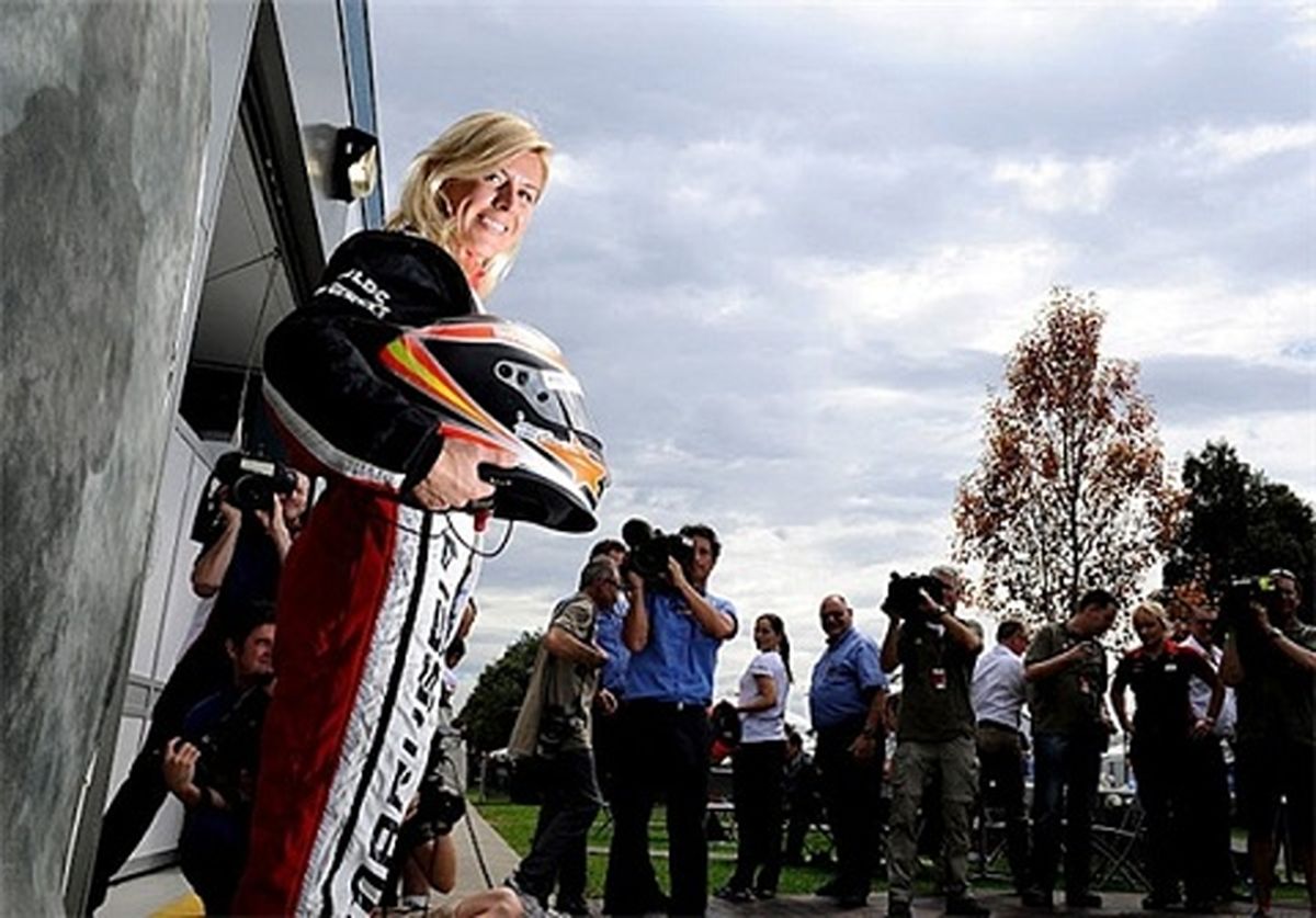 مرگ راننده زن سابق فرمول یک/عکس