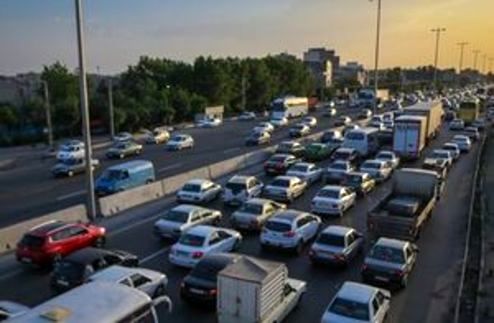 ترافیک سنگین و پرحجم در ورودی‌های شرقی پایتخت